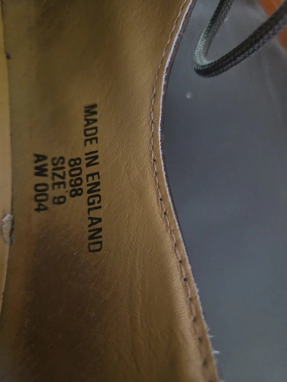 Vintage Made In England Doc Marten's 8098 Oxfords
